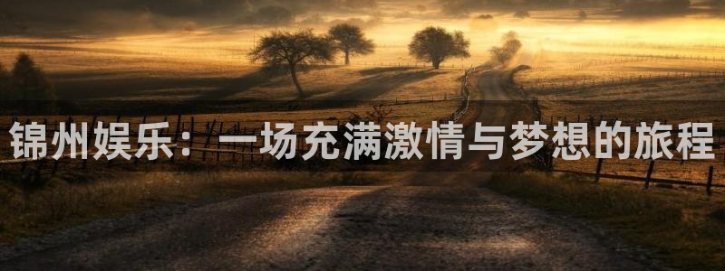 永利皇官kgame：锦州娱乐：一场充满激情与梦想的旅程