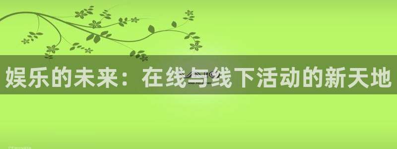 永利皇官平台注册入口：娱乐的未来：在线与线下活动的新天地
