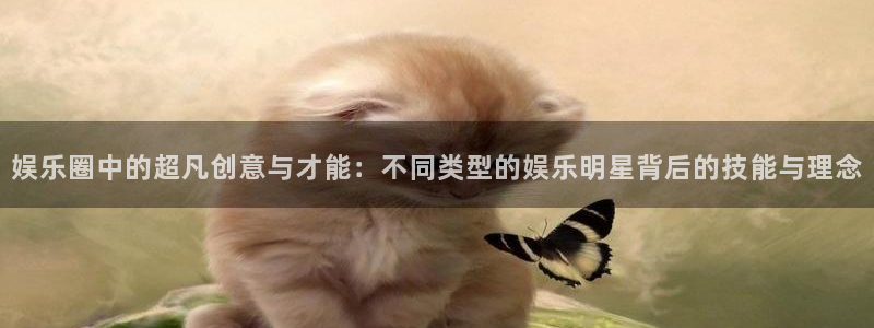 永利皇官体育官网注册：娱乐圈中的超凡创意与才能：不同类型的娱乐明星背后的技能与理念